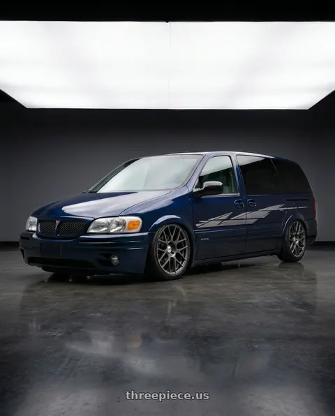 2002 Pontiac Montana with TSW NURBURGRING 5X114.3 17X7.5 +45 MATTE GUNMETAL wheels