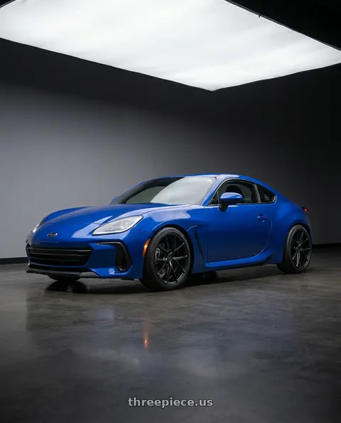 2024 Subaru BRZ with Niche 1PC M117 MISANO 5X114.3 18X9.5 +40 MATTE BLACK wheels
