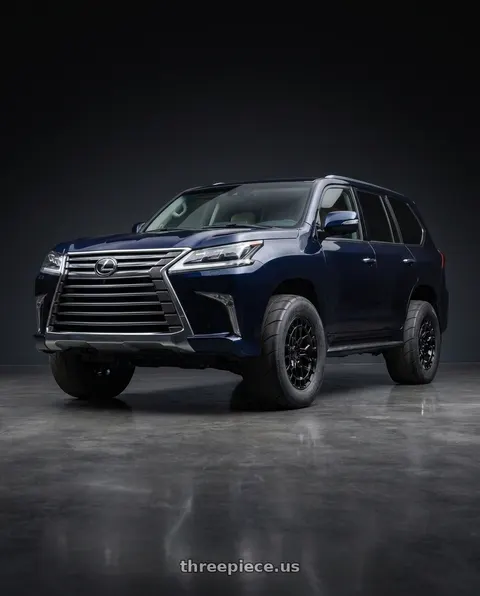 2026 lexus lx with MTX Gangstar Gloss Black 20x9in / 6x139.7 BP / 18mm Offset / 106.1mm Bore - X301GB-29060+18 wheels
