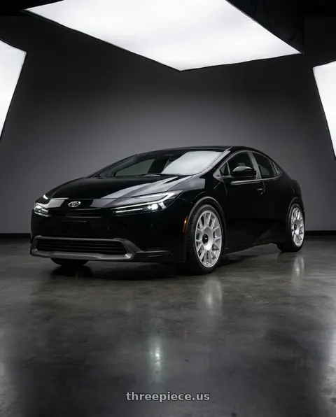 2024 Toyota Prius with Rotiform 1PC R188 TUF-R 5X112/5X114.3 20X8.5 +45 SILVER wheels