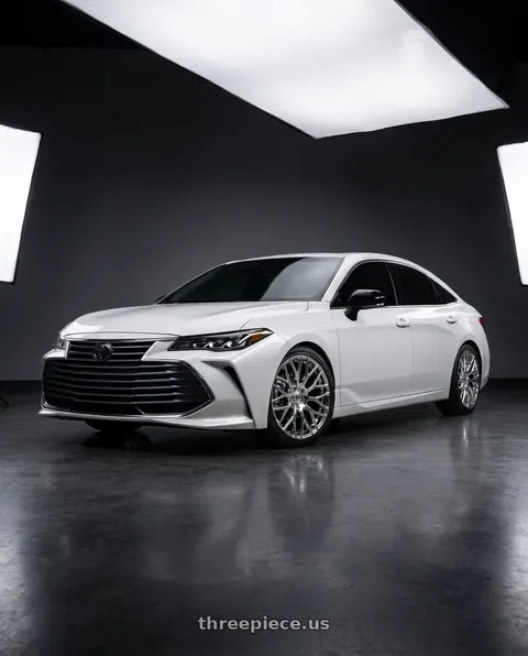 2022 Toyota Avalon XLE with TOUREN TR76 3276 5x114.3 18x8 +35 CHROME wheels