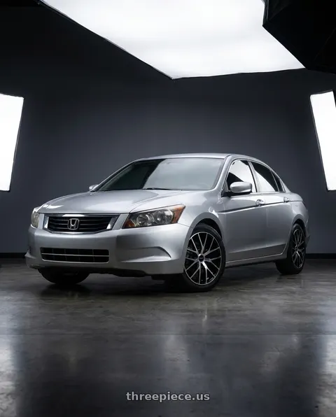 2010 Honda Accord with TOUREN TR60 3260 5x108/5x114.3 17x7.5 +42 GLOSS BLACK MACHINED wheels