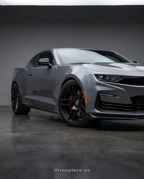 2021 Chevrolet Camaro SS with Forgestar F14 5x120 19x9.5 +35 Gloss Black wheels