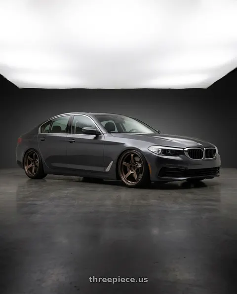 2020 BMW M5 with Advan Racing GT BEYOND 5x112 20x10.5 +15 RACING COPPER BRONZE wheels