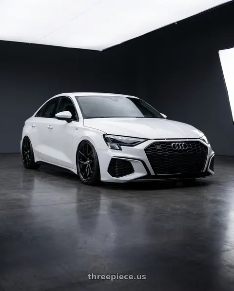 2024 Audi S3 with BBS FI-R Evo 5x112 19x9.5+15 Satin Black wheels
