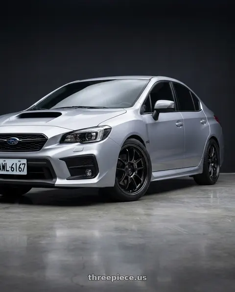 2018 Subaru WRX with Enkei PF01EVO 5x114.3 18x9+35 SBK wheels