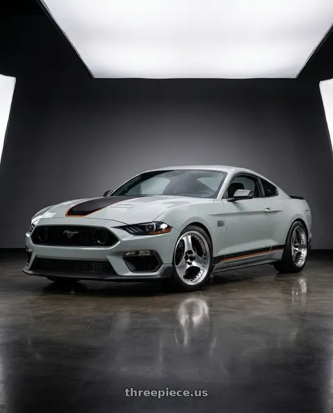2021 Ford Mustang Mach 1 with Advan Racing ONI2 PROGRESSIVE 5x114.3 20x9.0 +30 MACHINING & DIAMOND CUT wheels