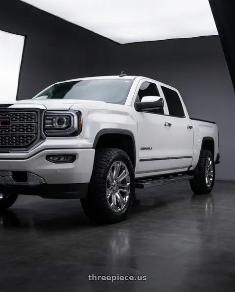 2018 GMC Sierra 1500 Denali with Performance Replicas PR166 6X139.7 22X9 +24 CHROME wheels
