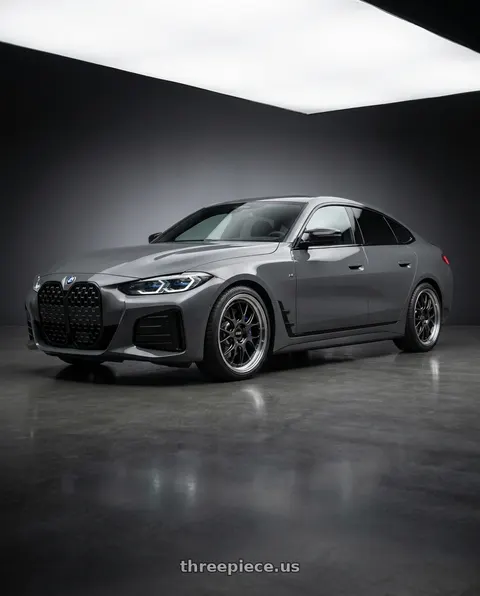 2022 BMW M440i Gran Coupe with BBS LM-R 5x112 19x9.0+44 Diamond Black wheels