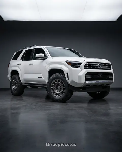 2026 Toyota 4Runner with fifteen52 METRIX HD 6x139.7 17x8.5 +0 CARBON GREY (SATIN GUNMETAL) wheels