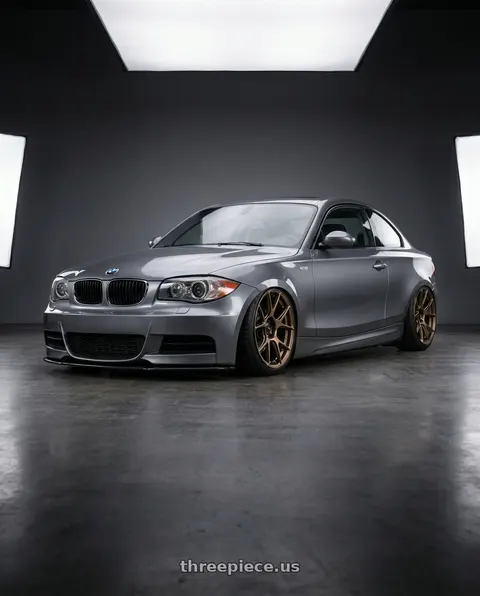 2012 BMW 1 Series E82 with Konig Ampliform 5x120 19x8.5+32 Gloss Bronze wheels