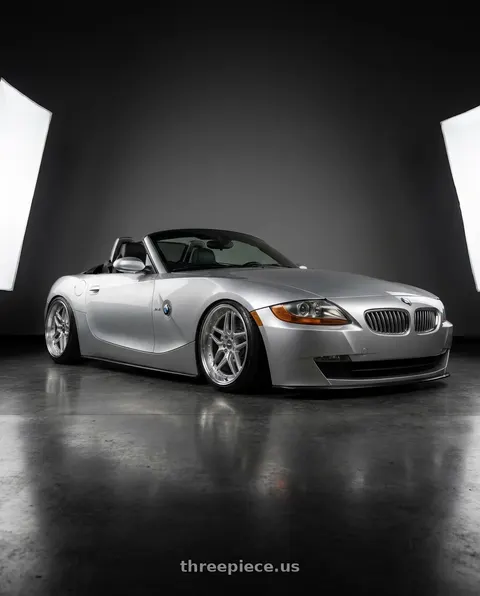 2006 BMW Z4 with ESR Wheels CS SERIES CS15 5x120 18x9.5 +35 Hyper Silver wheels