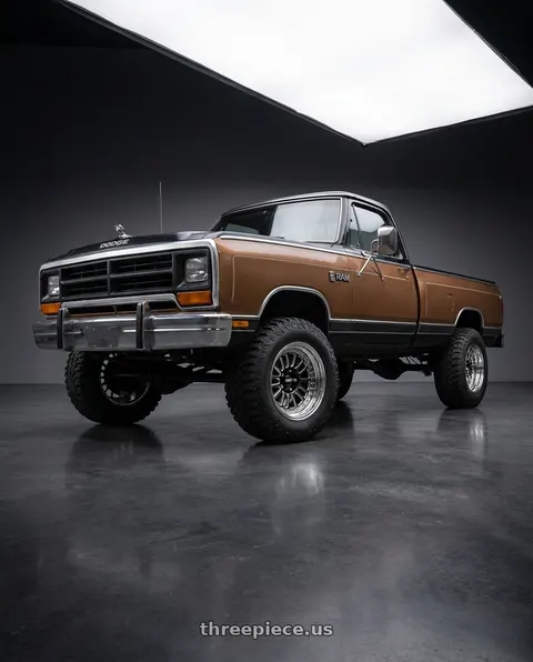 1984 Dodge D150 with Belak Industries Series 2 - Non-Beadlock Wheel 6x135mm 17x9.5 +26 wheels