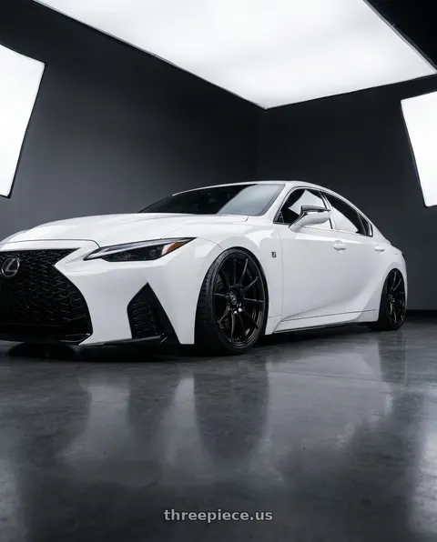 2018 Lexus IS350 F Sport with Forgestar CF10 5x114.3 19x9 +35 Gloss Black wheels
