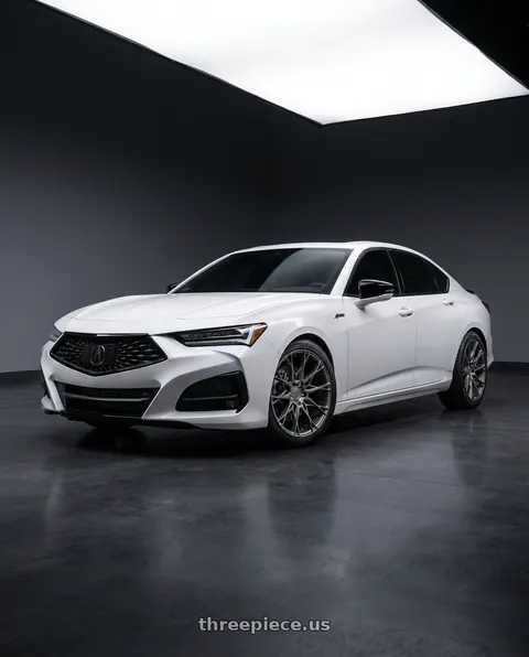 2022 Acura TLX with Niche 1PC M182 STACCATO 5X120 20X9 +35 MATTE ANTHRACITE wheels