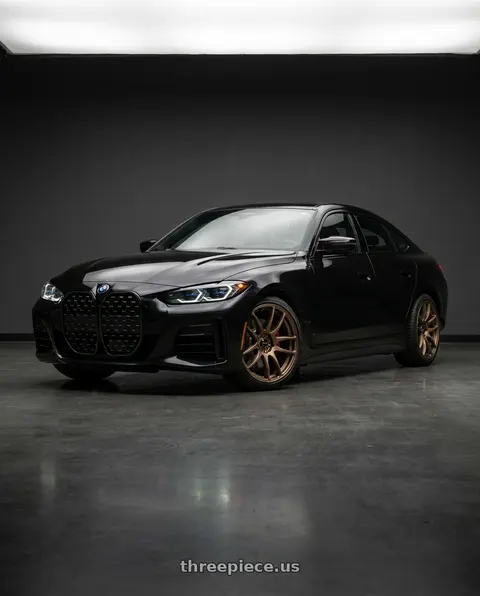 2026 BMW 430i xDrive Gran Coupe with Vors TR4 5x112 19x9.5 +22 Bronze wheels