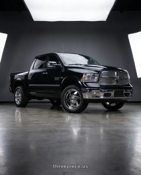 2016 Ram 1500 with FULL THROTTLE FT6052 5x139.7/5x150 18x9-12 CHROME wheels
