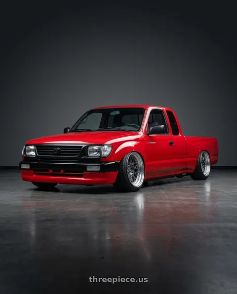 1996 Toyota Tacoma with ESR Wheels CS SERIES CS3 5x114.3 18x10.5 +22 Matte Graphite wheels