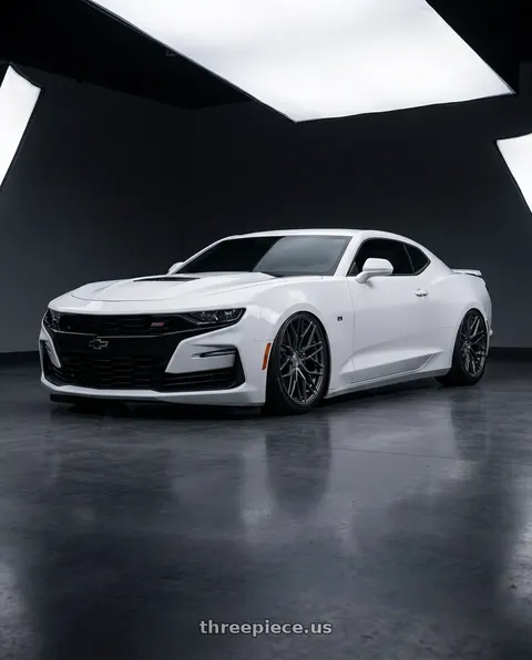 2022 Chevrolet Camaro with Avant Garde Wheels M520R 5X120 20x9 +38 Dark Graphite Metallic wheels