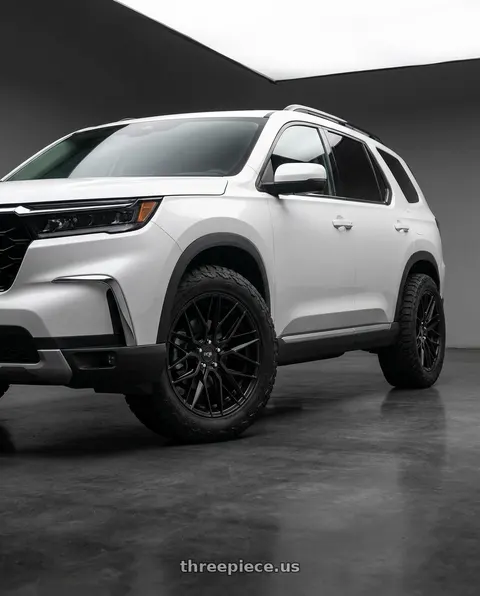 2023 Honda Pilot Touring with Niche 1PC M190 GAMMA 5X120 20X9 +35 MATTE BLACK wheels