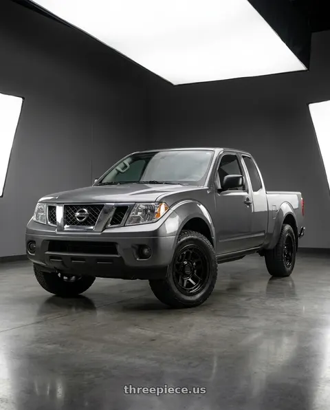 2021 Nissan Frontier SV with KMC KM540 RECON 6X114.3 17X8.5 +18 SATIN BLACK wheels