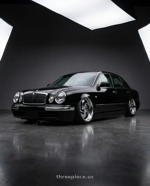 2000 Toyota origin with Strada Street Classics Retro 5 5x114.3 20x8.5 +35 Chrome wheels