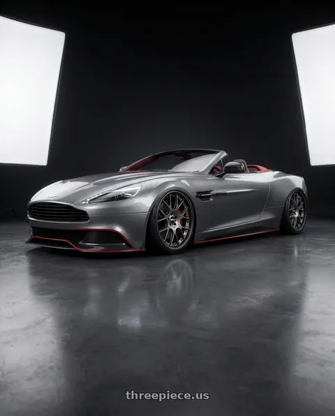 2026 Aston Martin Vanquish with BBS CH-RII 5x120 22x11.5 +34 Satin Platinum Center Black Lip SS Rim Protector wheels