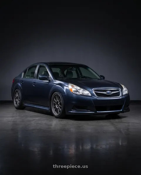 2014 Subaru Legacy 2.5i with Konig Hypergram 5x100 18x8.5+38 Matte Grey wheels