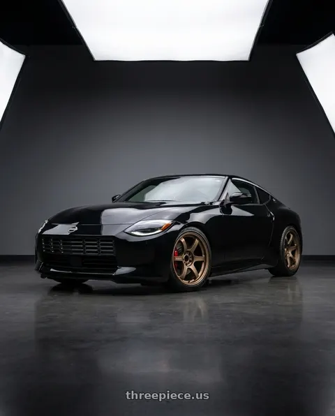 2025 Nissan Z with Gram Lights 57DR 5x114.3 19x9.5 +45 BRONZE 2 wheels
