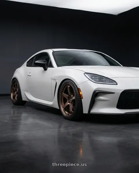 2026 Toyota GR86 with Advan Racing GT BEYOND 5x100 18x8.5 +45 RACING COPPER BRONZE wheels