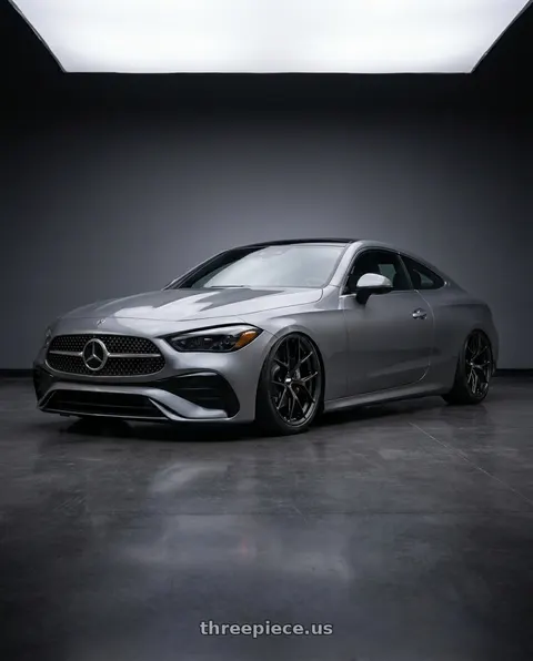 2024 Benz cle with BBS FI-R Evo 5x112 19x9.5+15 Satin Black wheels