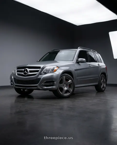 2015 Mercedes-Benz GLK350 4Matic with MRR VP3 5x112 20x9  +38 Matte Gun Metal Graphite wheels