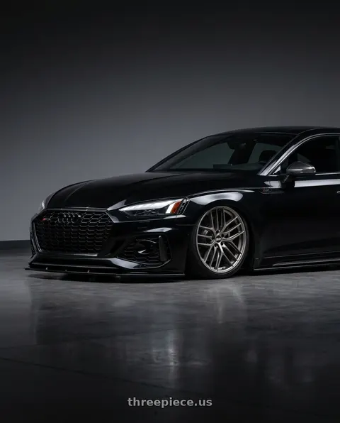 2022 Audi RS5 with BBS CC-R 5x112 20x9.5+20 Satin Platinum wheels
