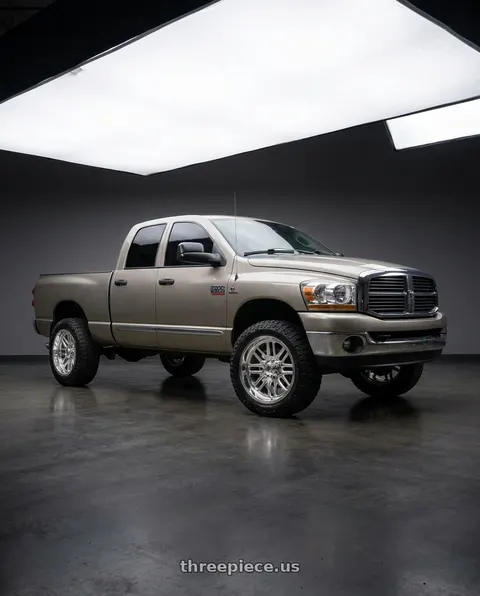 2008 Dodge Ram 2500 with Fuel 1PC D721 IGNITE 8X165.1 20X10 -19 HIGH LUSTER POLISHED wheels