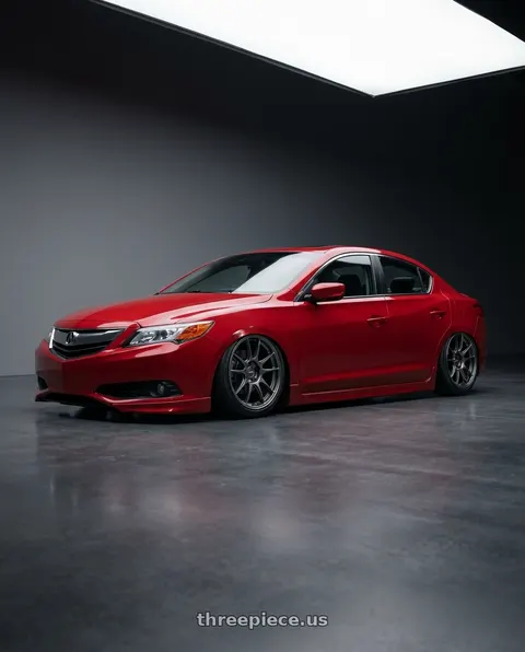 2013 Acura ILX with Ssr Gtx04 5x114.3 17x8+45  DARK GUNMETAL wheels