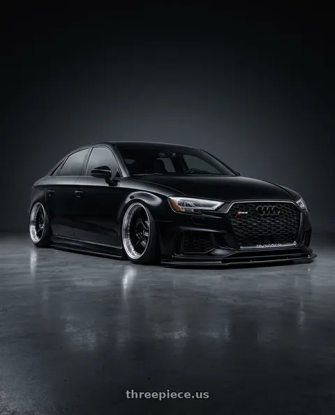 2017 Audi RS3 with Advan Racing ONI2 PROGRESSIVE 5x112 20x10.5 +32 MACHINING & RACING GLOSS BLACK wheels