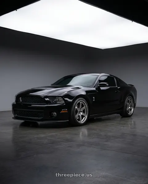 2011 GT500 SVT Performance Package Black with Vors TR37 5x114.3 19x9.5  +35 Hyper Black wheels