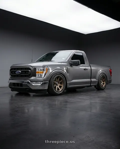 2026 Ford F-150 XL with Icon Alloys REBOUND 6x135 17x8.5+6 BRONZE wheels