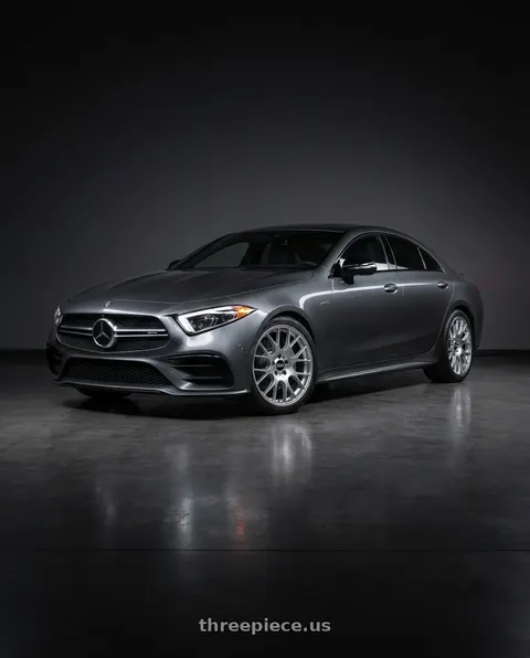 2020 Mercedes-Benz CLS53 AMG with BBS CH-R 5x112 19x8.5 +40 Brilliant Silver Polished Rim Protector wheels