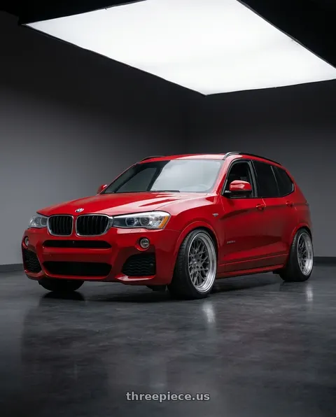 2017 BMW X3 with ESR Wheels CS SERIES CS3 5x120 19x9.5 +22 Matte Graphite wheels