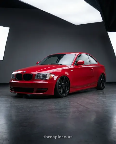 2011 BMW 128i with Enkei BHAWK 6x139.7 18x8.5+30 Black wheels