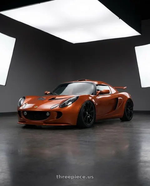 2011 Lotus Exige S 240 with Enkei EDR9 4x100/108 17x7+38 Black wheels