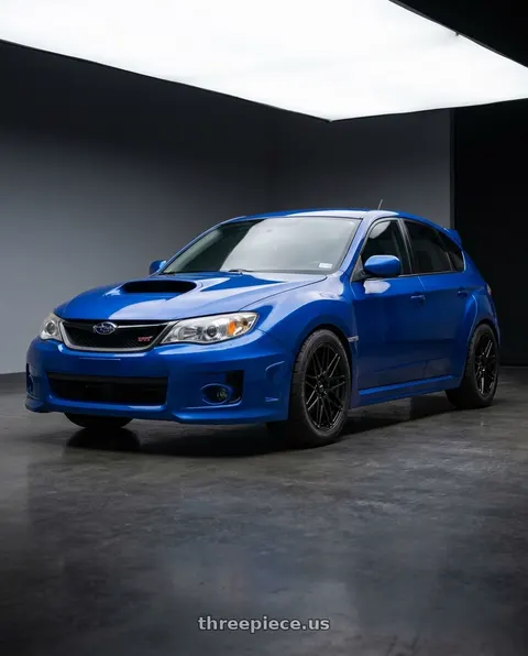 2013 Subaru WRX Limited with Enkei TMS 5x114.3 17x8+35 Gloss Black wheels