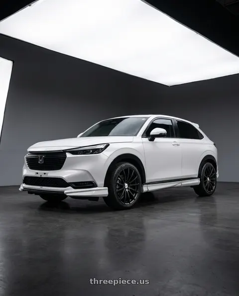 2022 Honda HR-V with TSW MALLORY 5X114.3 19X8 +40 MATTE BLACK wheels