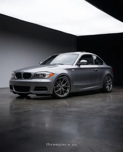2011 BMW 135i with BBS FI 5x114.3 20x8.75 +44 Titanium wheels