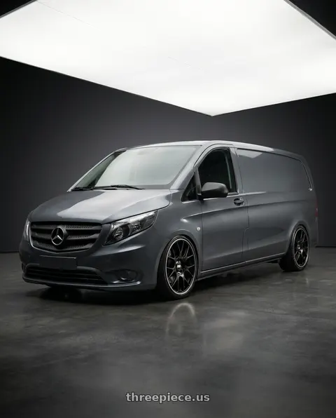 2020 Benz vito with BBS CH-R 5x130 19x12 +45 Satin Black Polished Rim Protector wheels