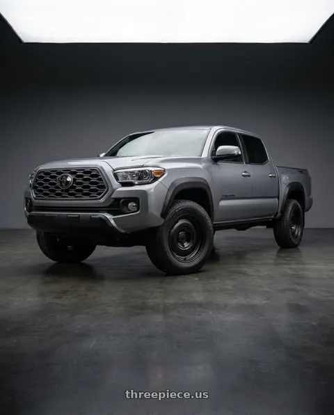 2023 Toyota Tacoma with fifteen52 ANALOG HD 5x120 17x8.0 +25 ASPHALT BLACK (SATIN BLACK) wheels