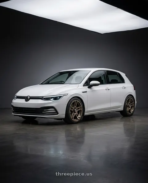 2024 Vw Golf 8 280Etsi with Enkei Commander 5x127 18x8.5+20 Bronze wheels