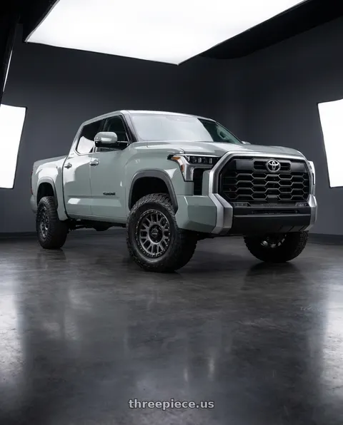 2024 Toyota Tundra with Vision Off-Road 111 Nemesis 6x139.7 20x9+12 Gunmetal wheels