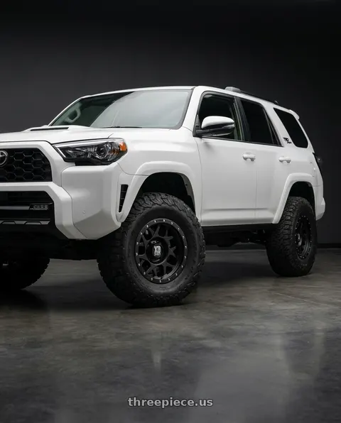 2022 Toyota 4Runner with XD XD127 BULLY 6X139.7 17X9 -12 SATIN BLACK WITH REINFORCING RING wheels